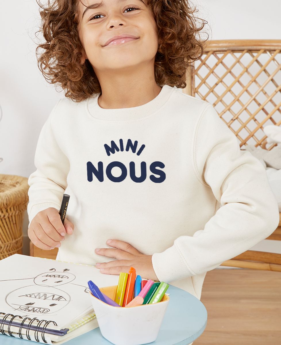 Sweatshirt enfant Mini nous