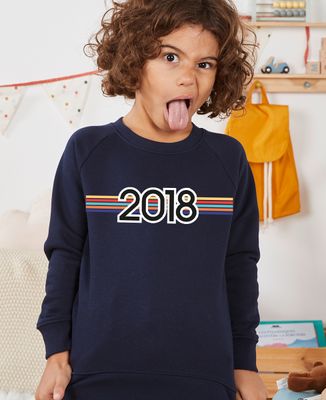 Felpa bambino Anno personalizzato