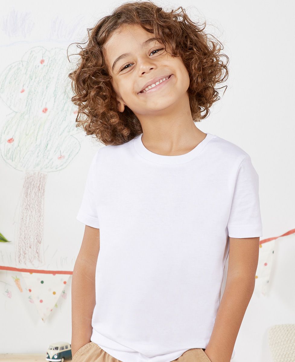 T-shirt voor kinderen Familie op een rijtje, gepersonaliseerd