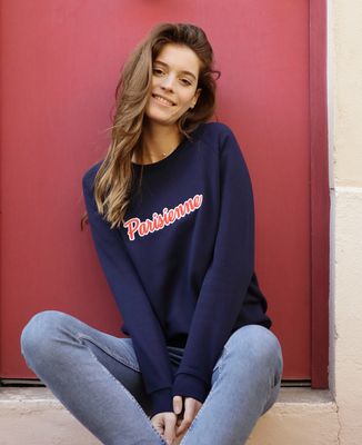 Sweatshirt femme Parisienne (Broderie)