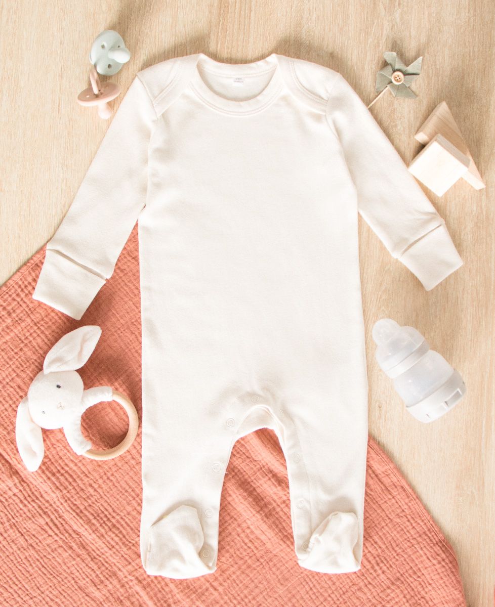 Baby pyjama Familie op een rijtje, gepersonaliseerd