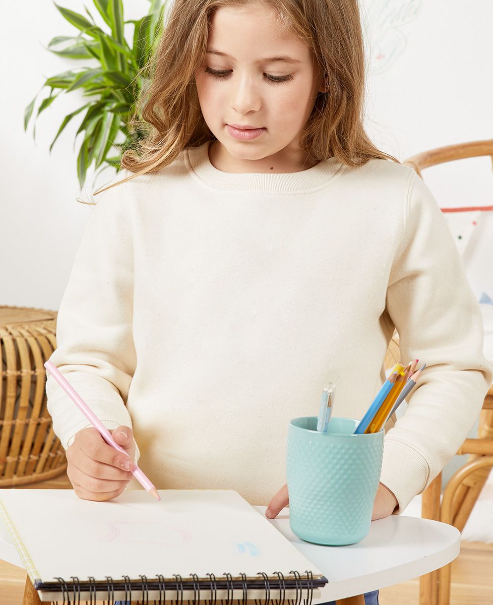 Sweater voor kinderen Familie op een rijtje, gepersonaliseerd