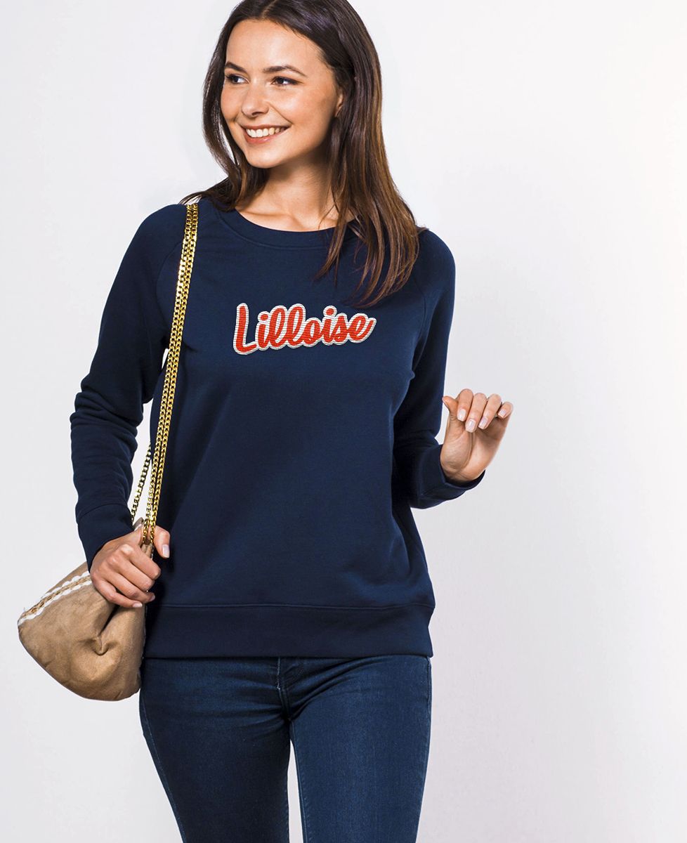 Sweatshirt femme Lilloise (Broderie)