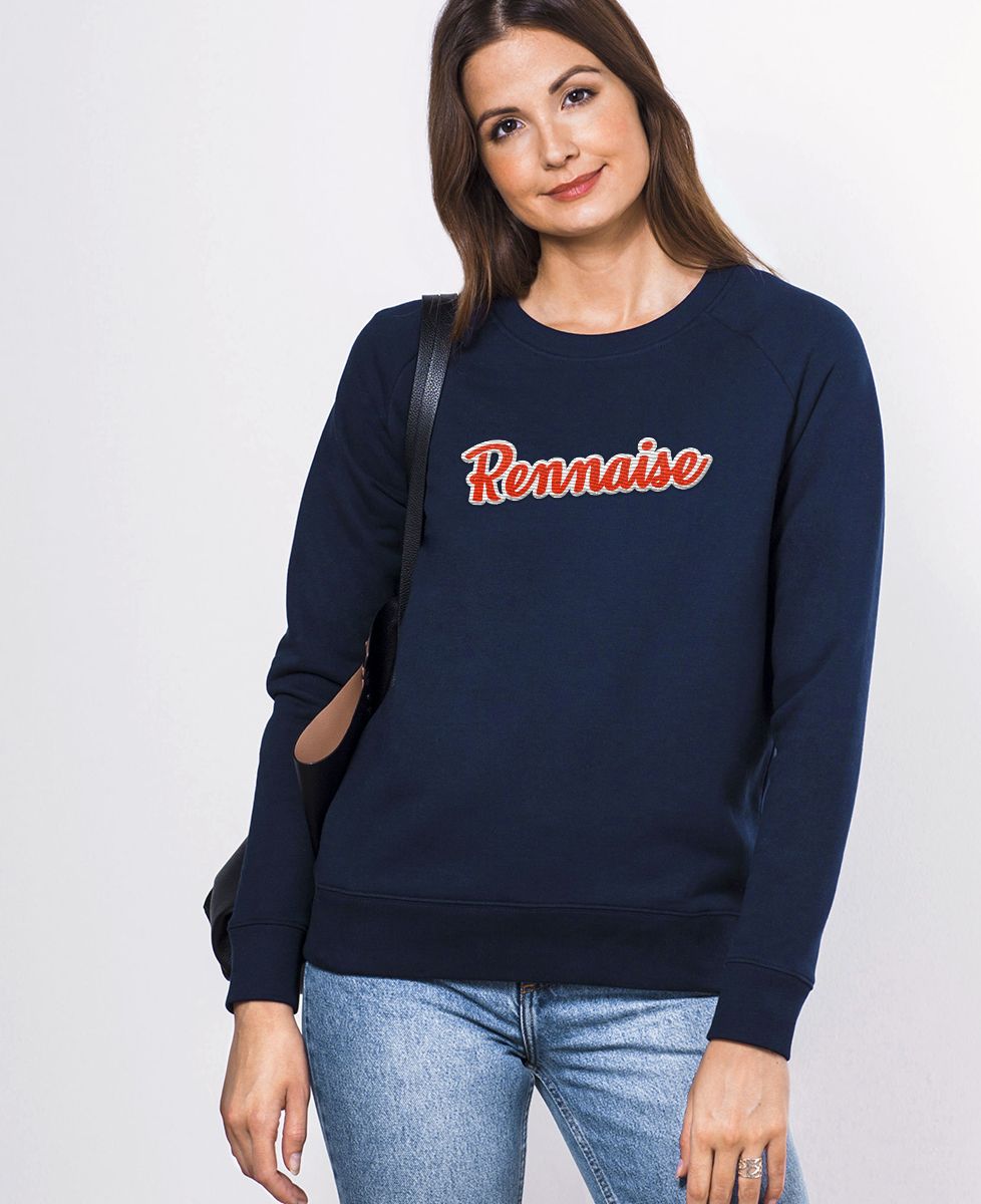 Sweatshirt femme Rennaise (Broderie)