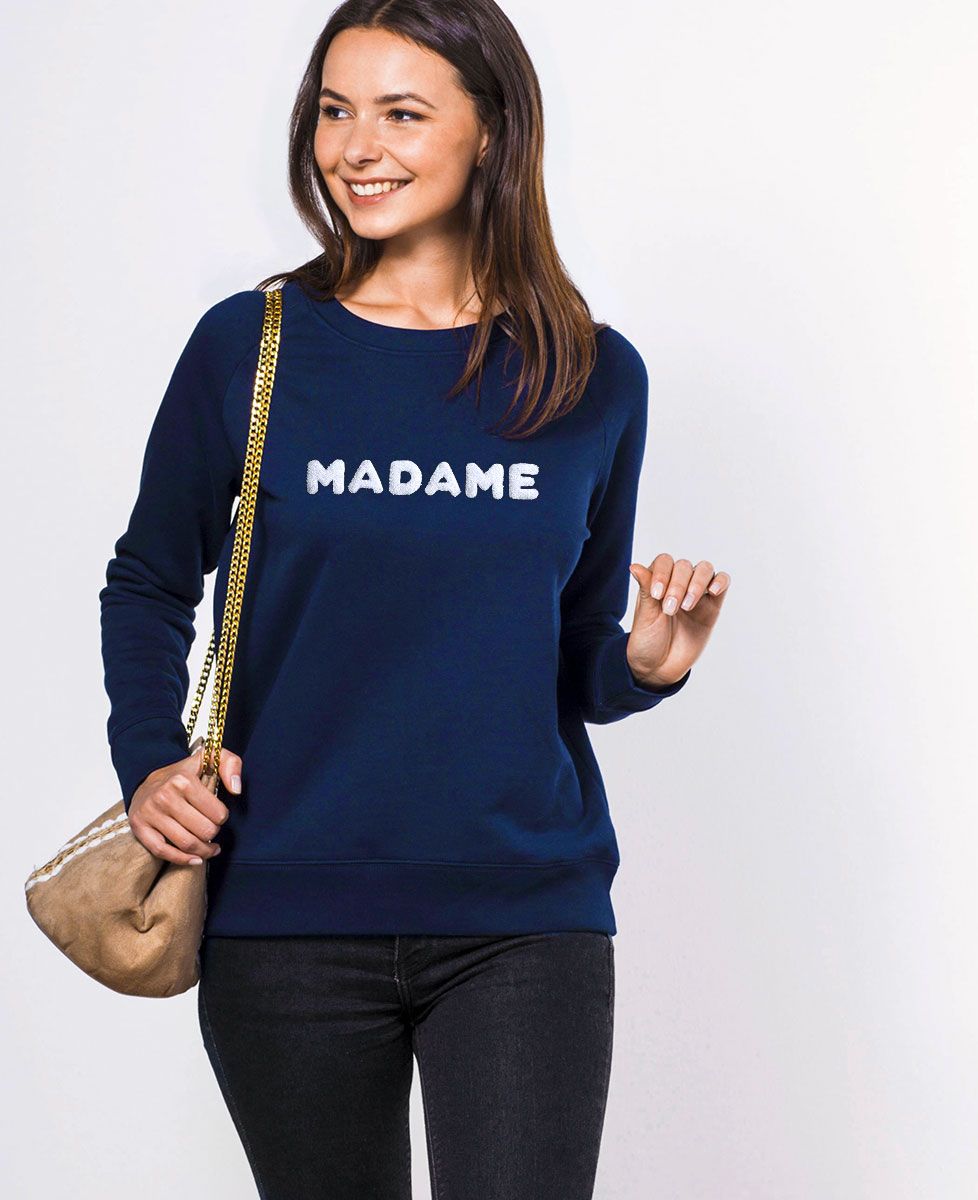 Sweatshirt femme Madame - Bouclette