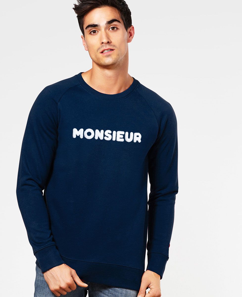 Sweatshirt homme Monsieur - Bouclette