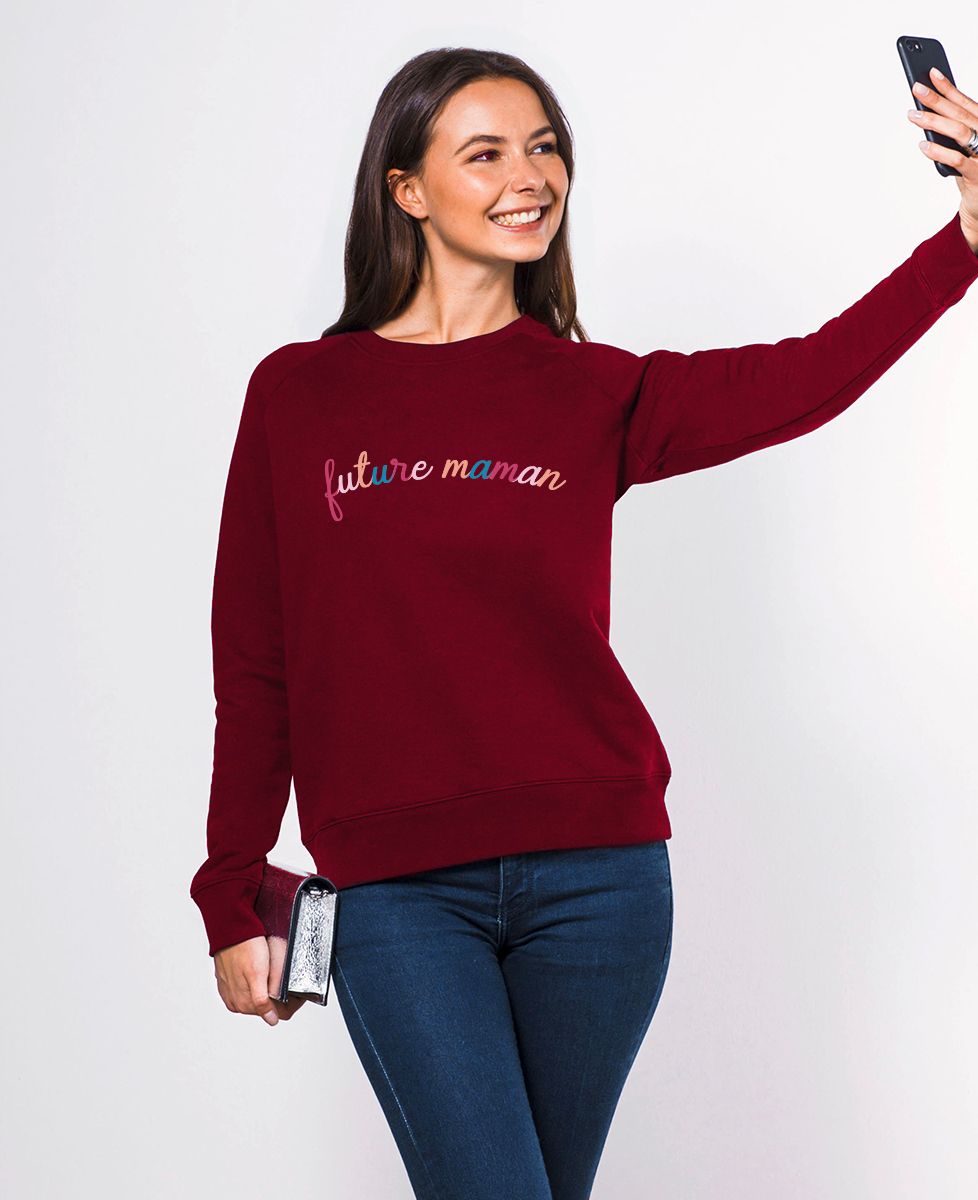 Sweatshirt femme Future Maman - Cadeaux Maman, Future Maman