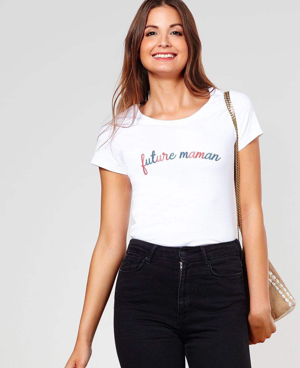 T-shirt femme Future Maman - Cadeaux Maman, Future Maman
