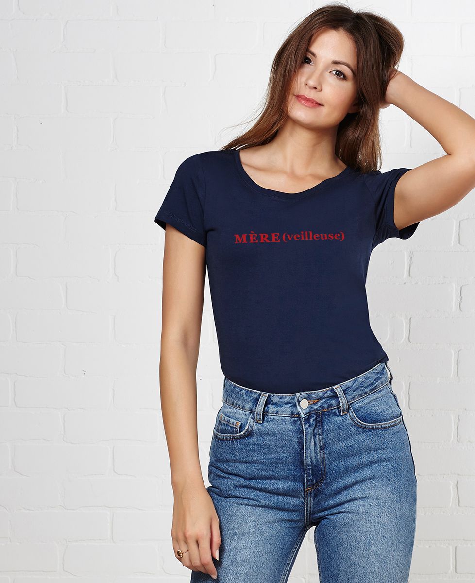 T-Shirt femme Mère (veilleuse)