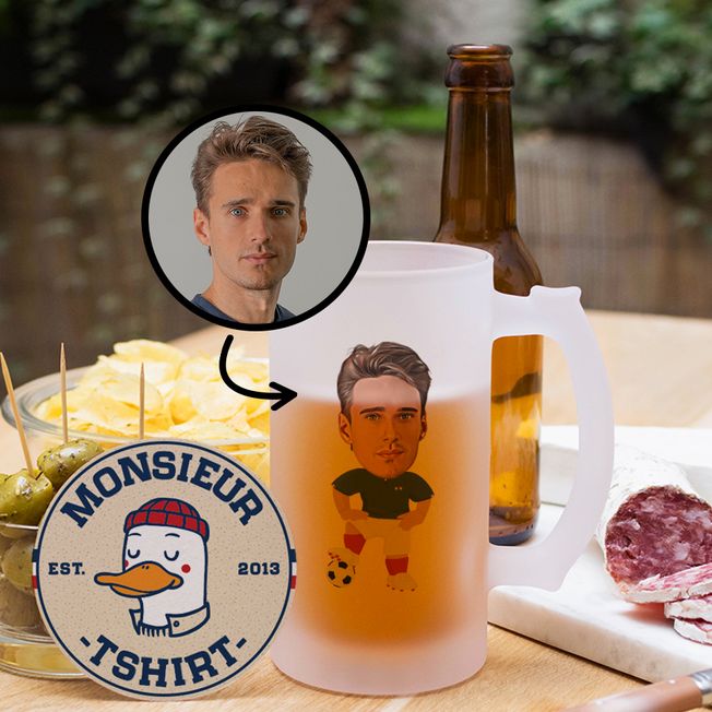 Tee-shirts personnalisés pour les fans de foot