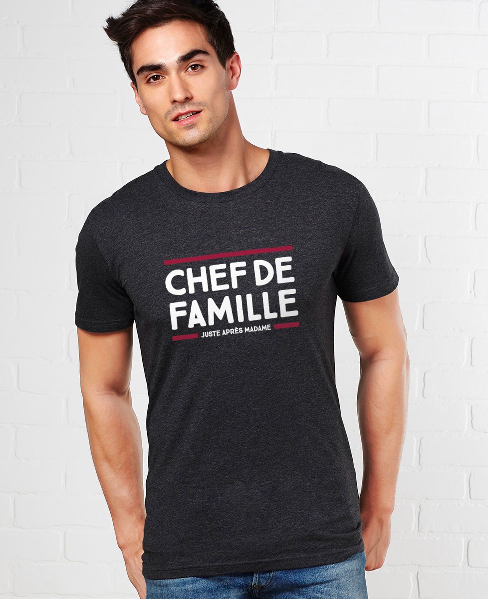 T-Shirt homme Chef de famille