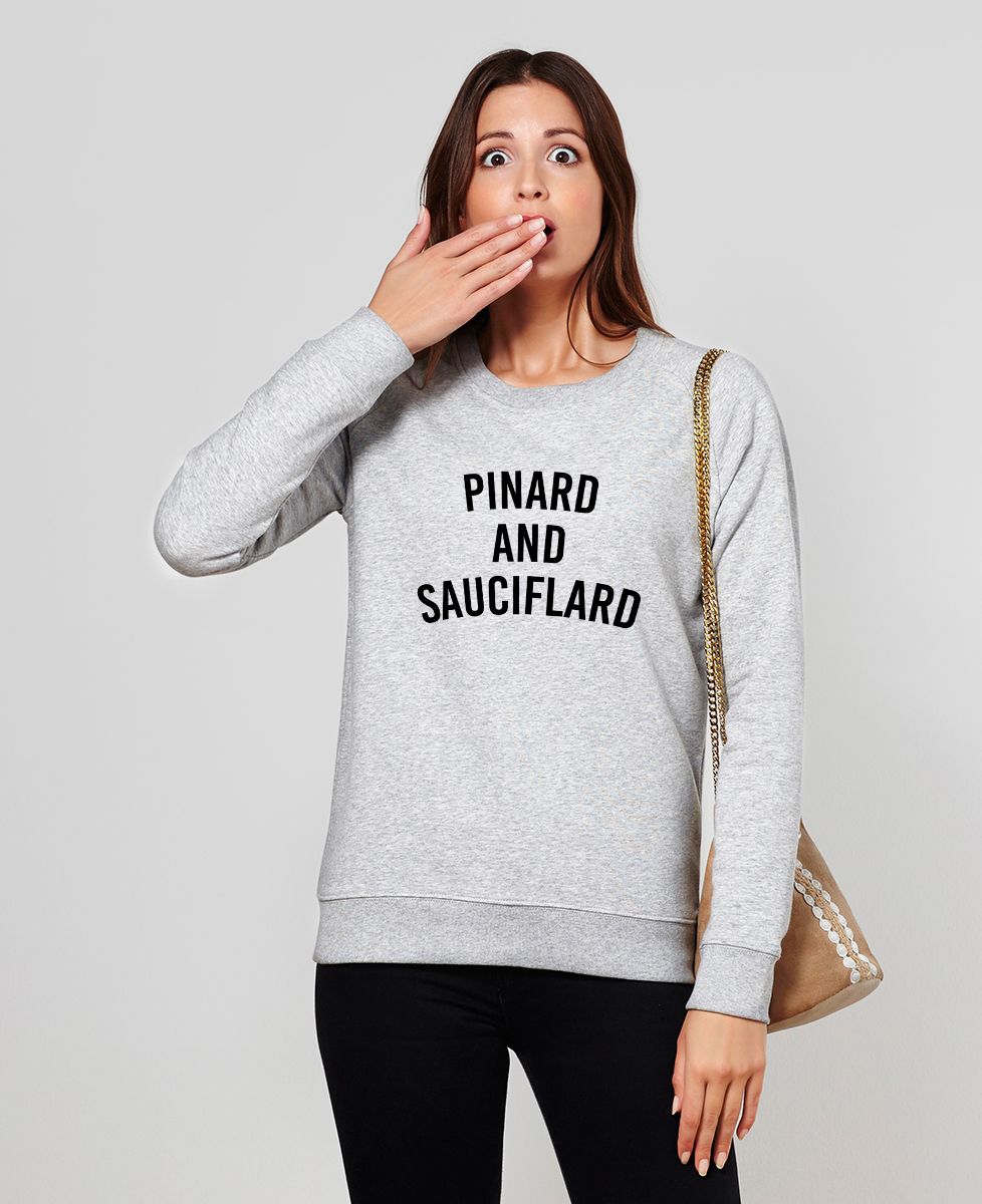 Sweatshirt femme Pinard and sauciflard - Apéro