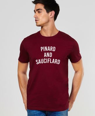 T-Shirt homme Pinard and sauciflard