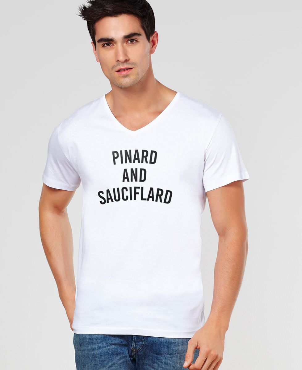 T-Shirt homme Pinard and sauciflard