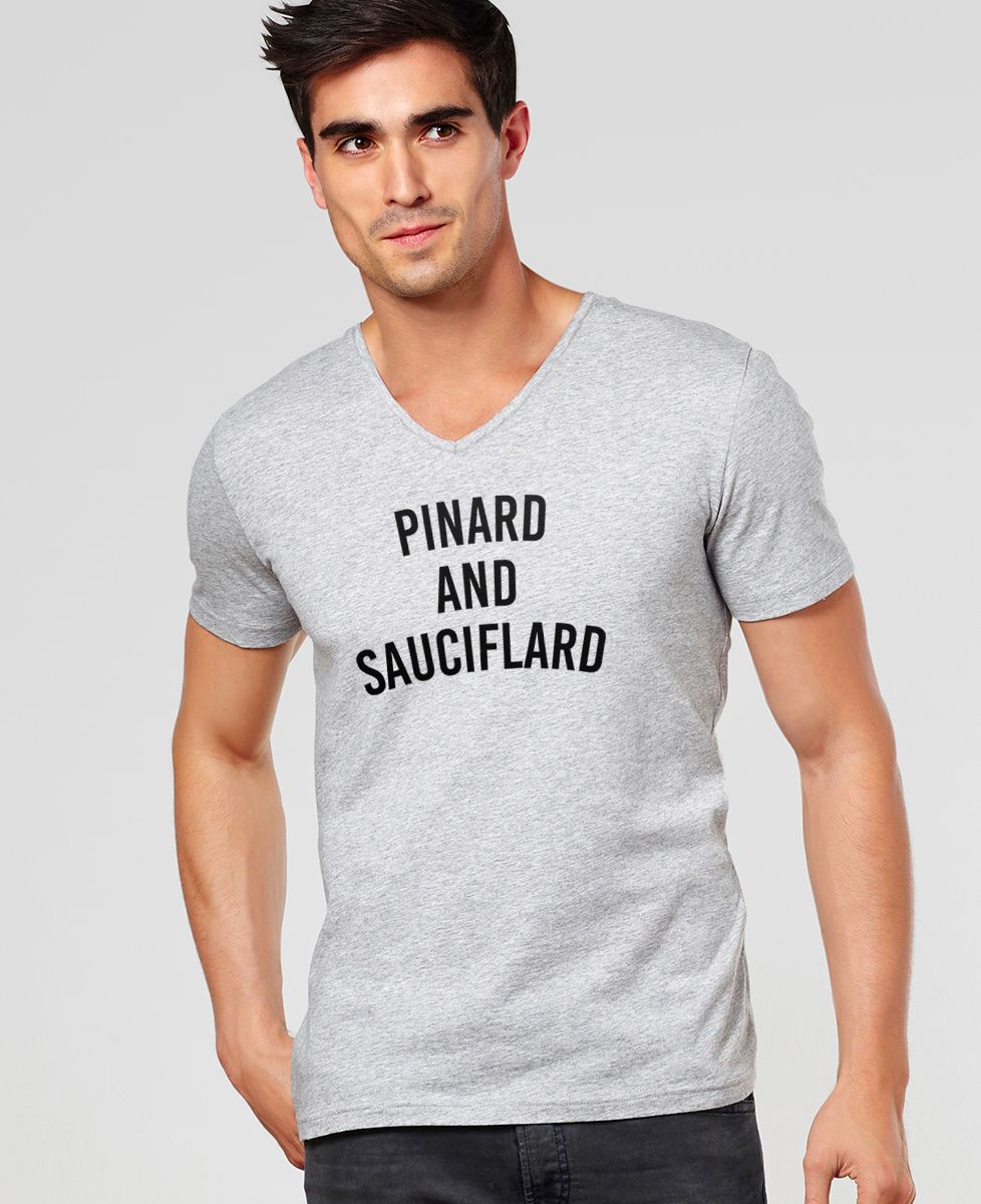 T-Shirt homme Pinard and sauciflard