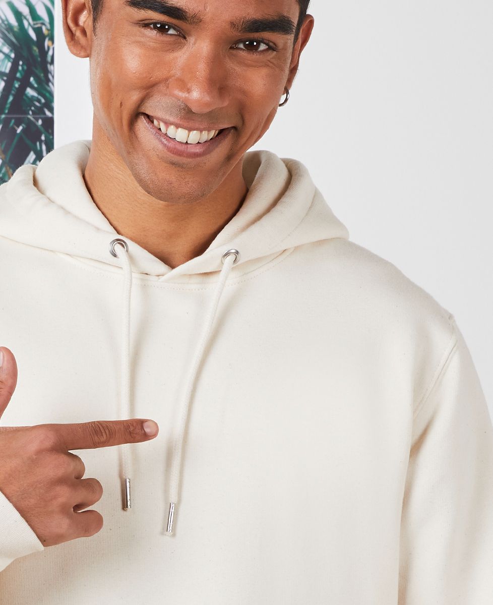 Hoodie voor heren Superheldenfamilie gepersonaliseerd