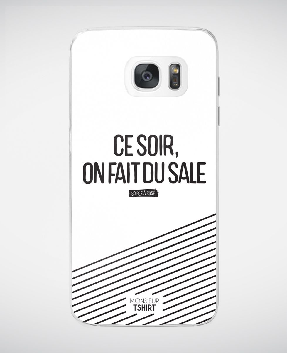 Coque smartphone Ce soir on fait du sale