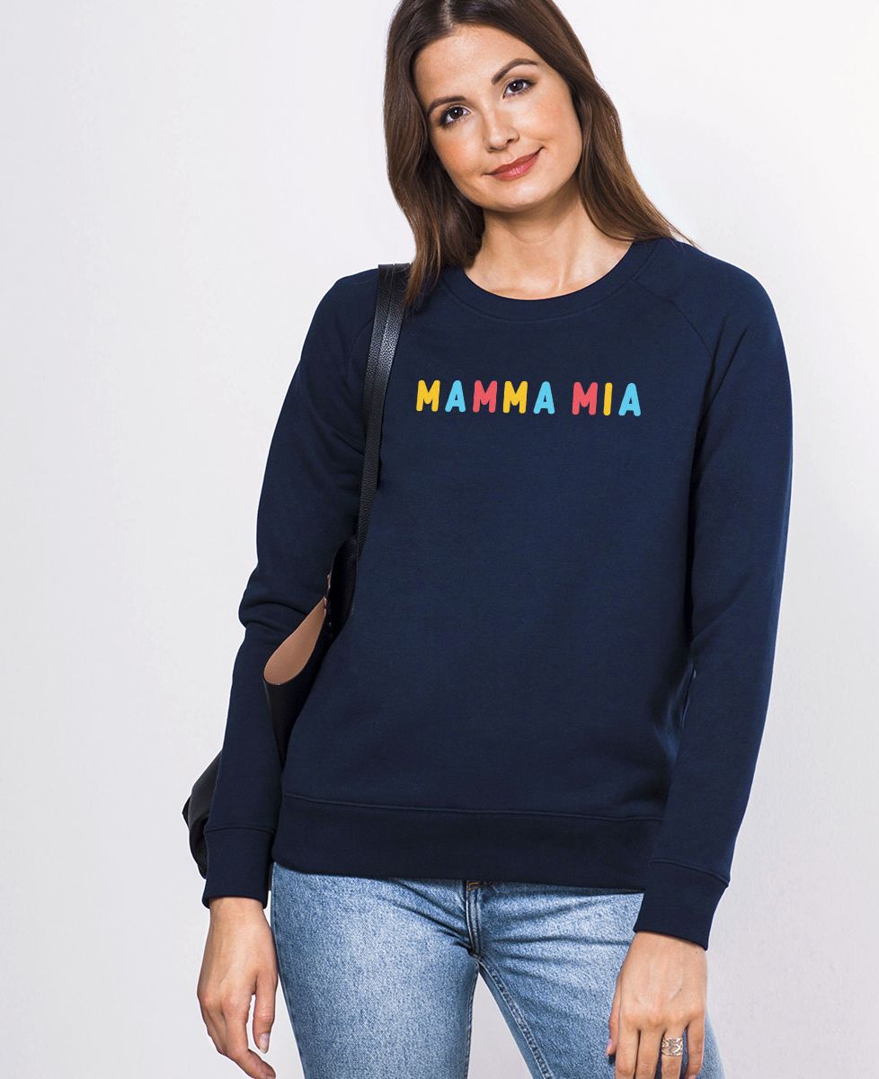 Sweatshirt femme Mamma Mia