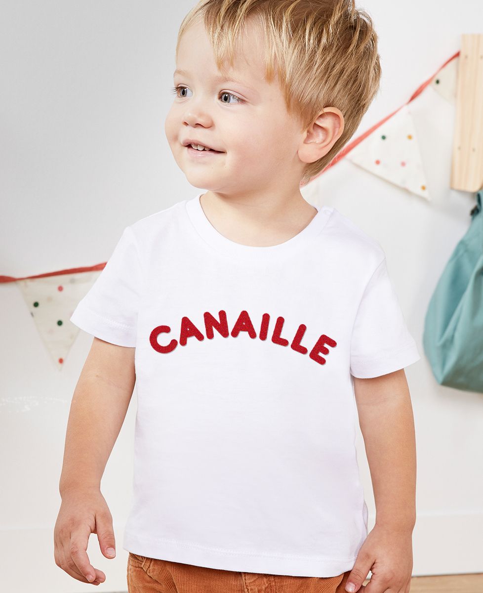 T-shirt bébé Canaille
