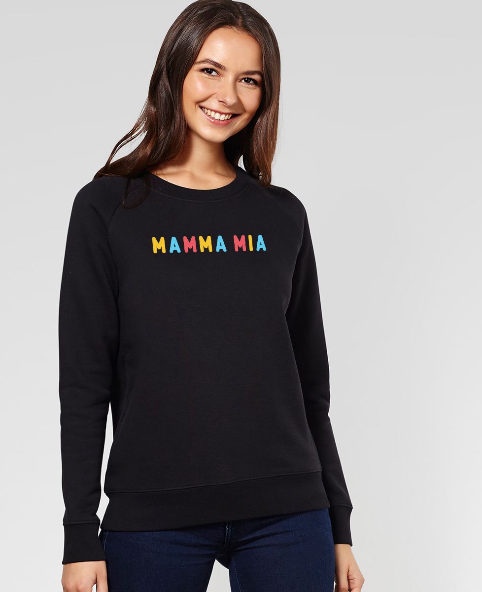 Sweatshirt femme Mamma Mia