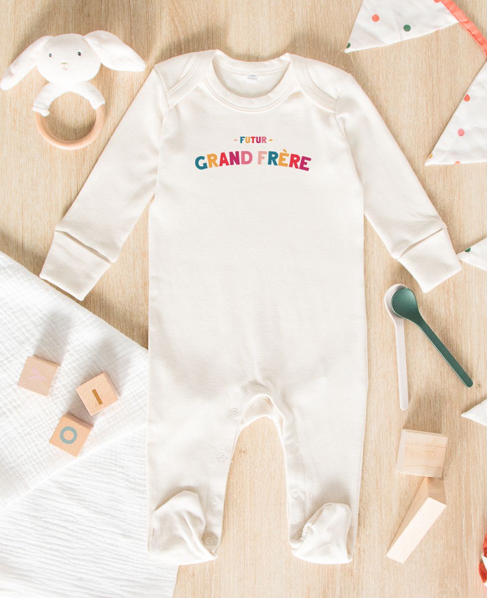 Pyjama bébé Futur grand frère - Cadeaux Frère