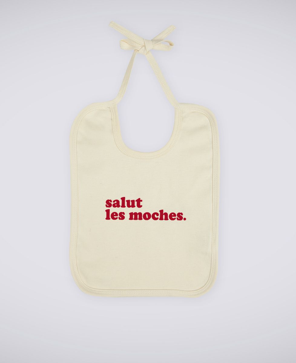 Bavoir Salut les moches (homme)