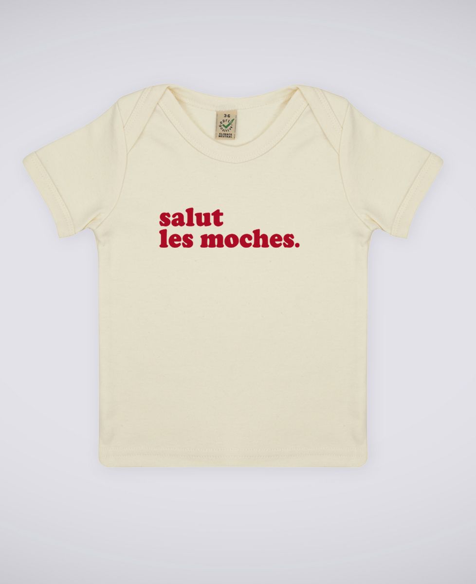 T-Shirt bébé Salut les moches (homme)