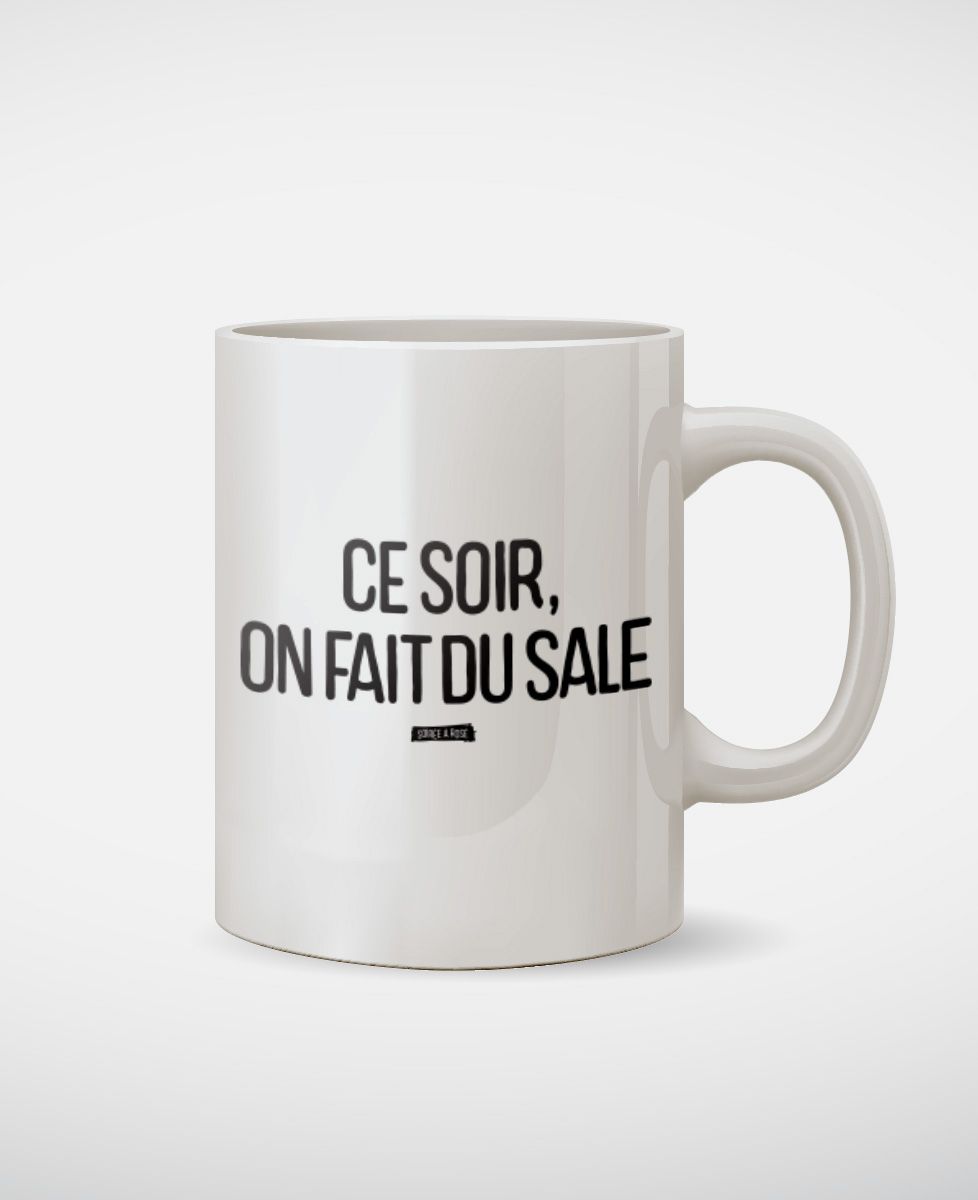 Mug Ce soir on fait du sale - Apéro, Cadeaux Couple