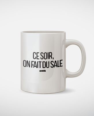 Mug Ce soir on fait du sale - Apéro, Cadeaux Couple