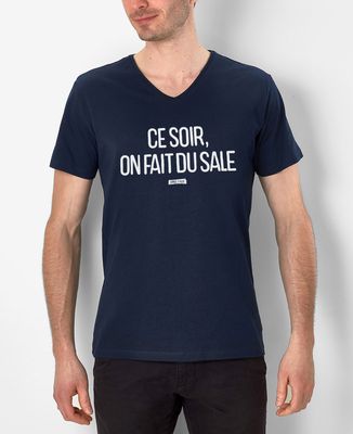 T-Shirt homme Ce soir on fait du sale