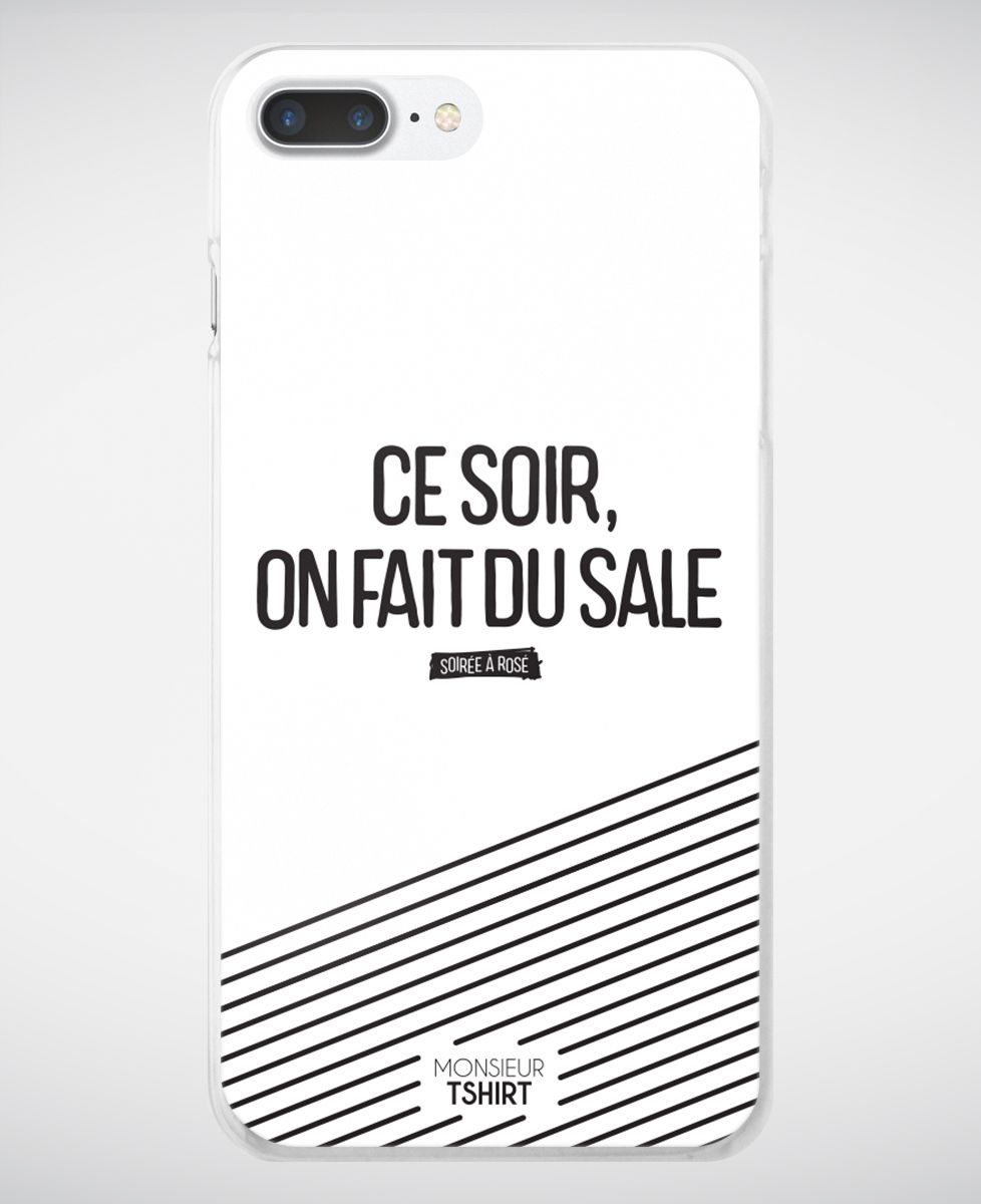Coque smartphone Ce soir on fait du sale