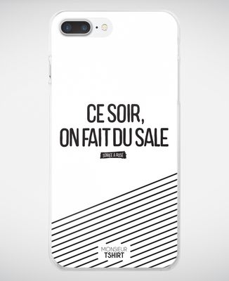 Coque smartphone Ce soir on fait du sale