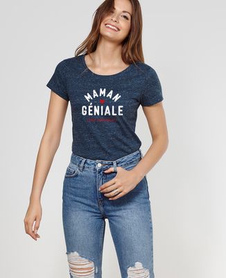 T-Shirt femme Maman géniale
