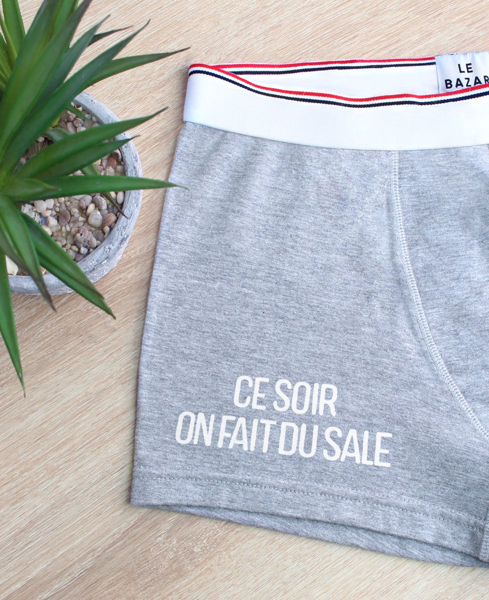 Boxer Ce soir on fait du sale