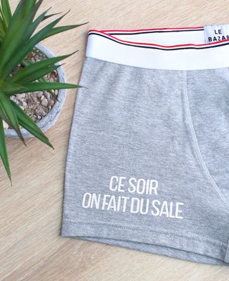 Boxer Ce soir on fait du sale