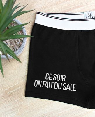 Boxer Ce soir on fait du sale