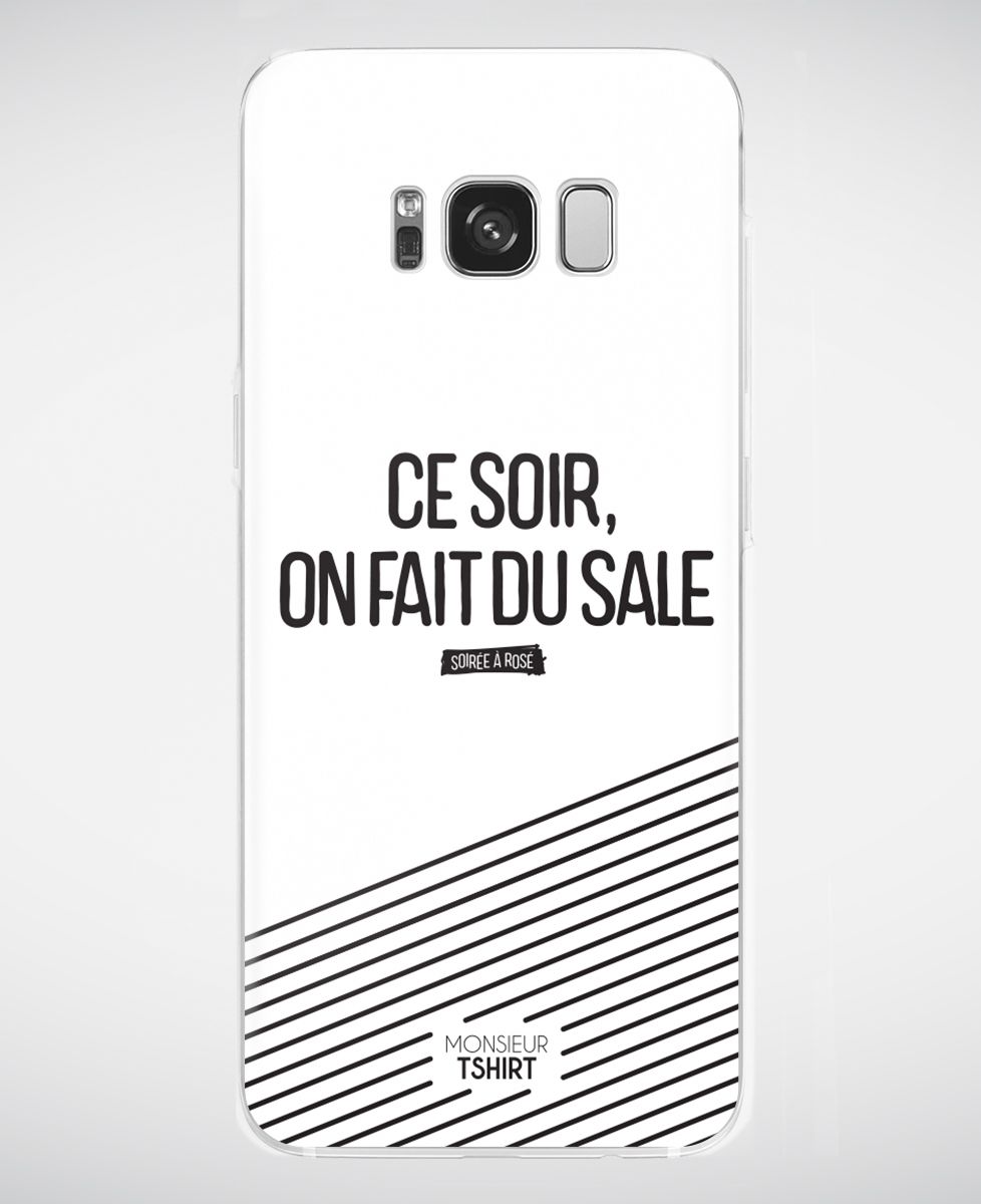 Coque smartphone Ce soir on fait du sale