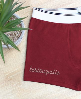 Boxer Bistouquette - brodé