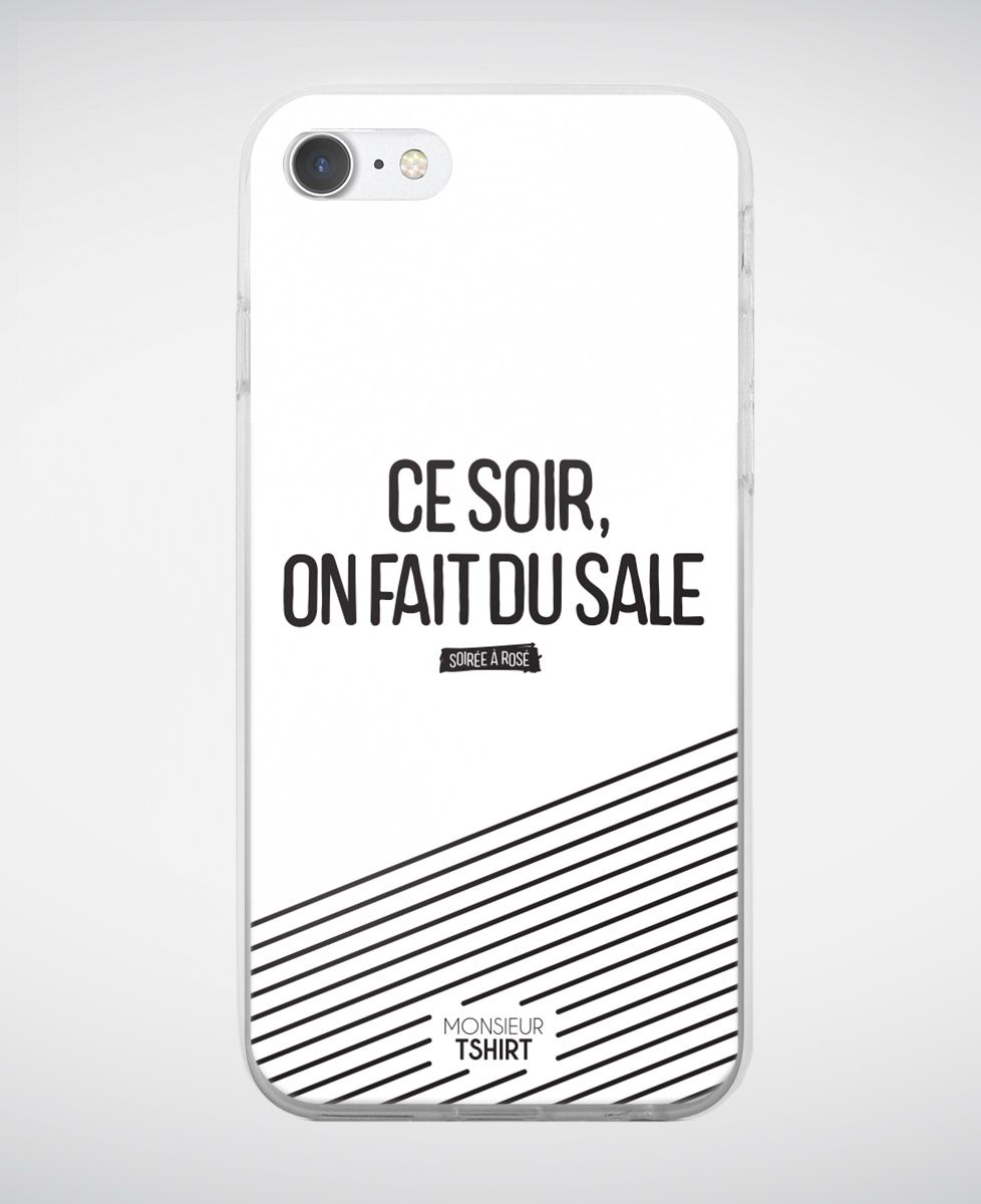 Coque smartphone Ce soir on fait du sale