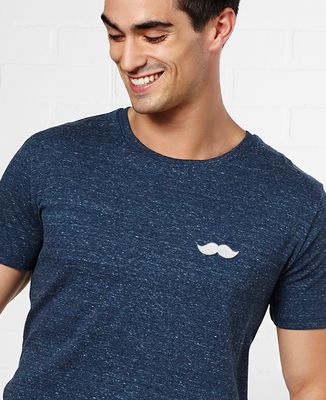 T-Shirt homme Moustache (broderie)
