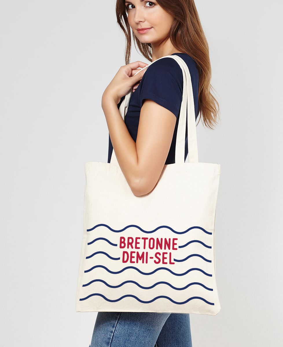 Tote bag Bretonne demi-sel