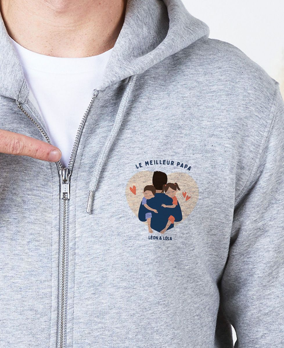 Mama Hoodie Dad Hoodie Personalisiert Papa Personalisierte