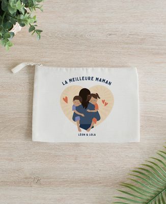 Pochette La meilleure Maman personnalisé - Cadeaux Papa, Cadeaux Maman, Future Maman