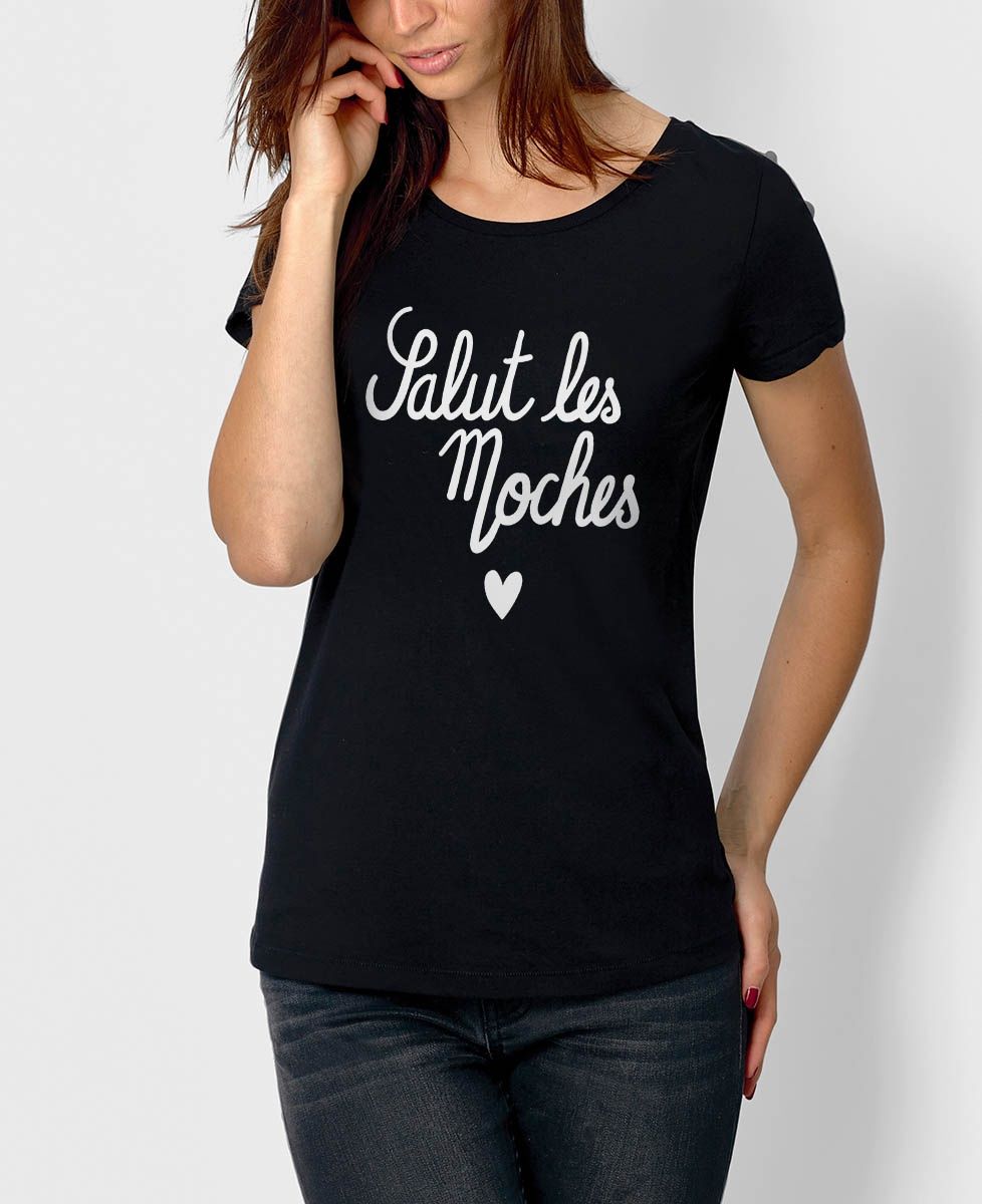 T-Shirt femme Salut les moches coeur