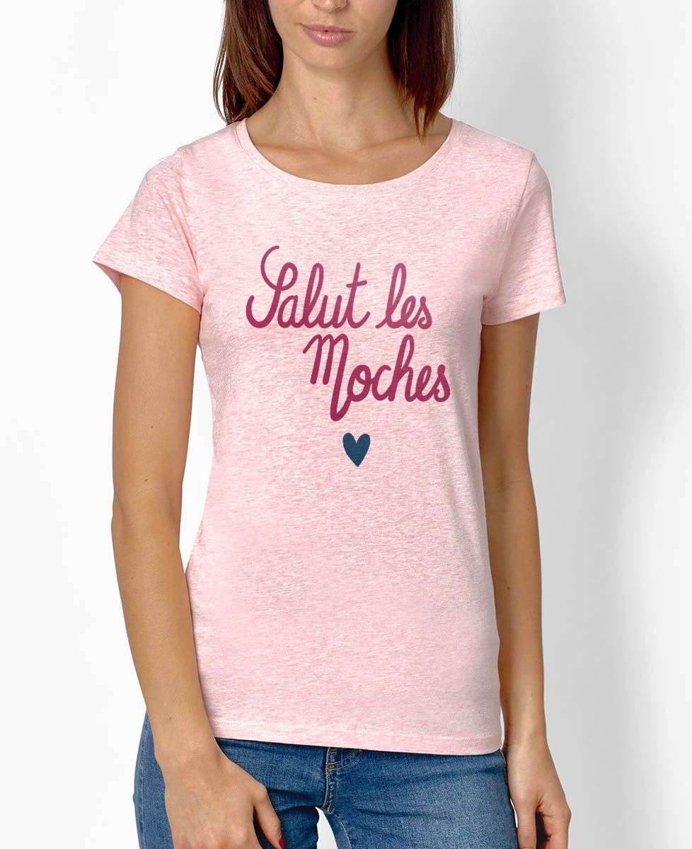 T-Shirt femme Salut les moches coeur