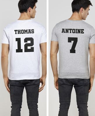 T-Shirt homme Backnumber personnalisé