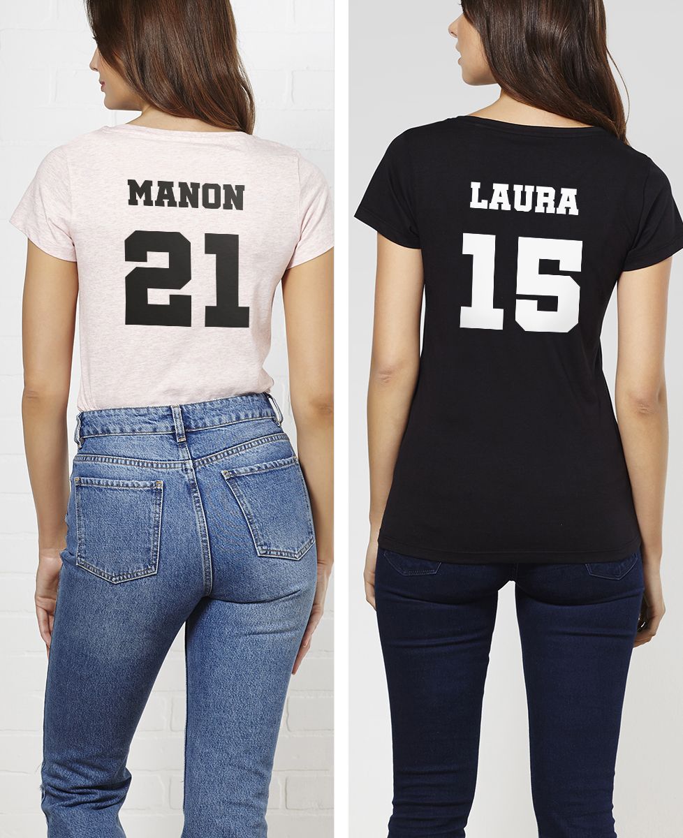 T-Shirt femme Backnumber personnalisé
