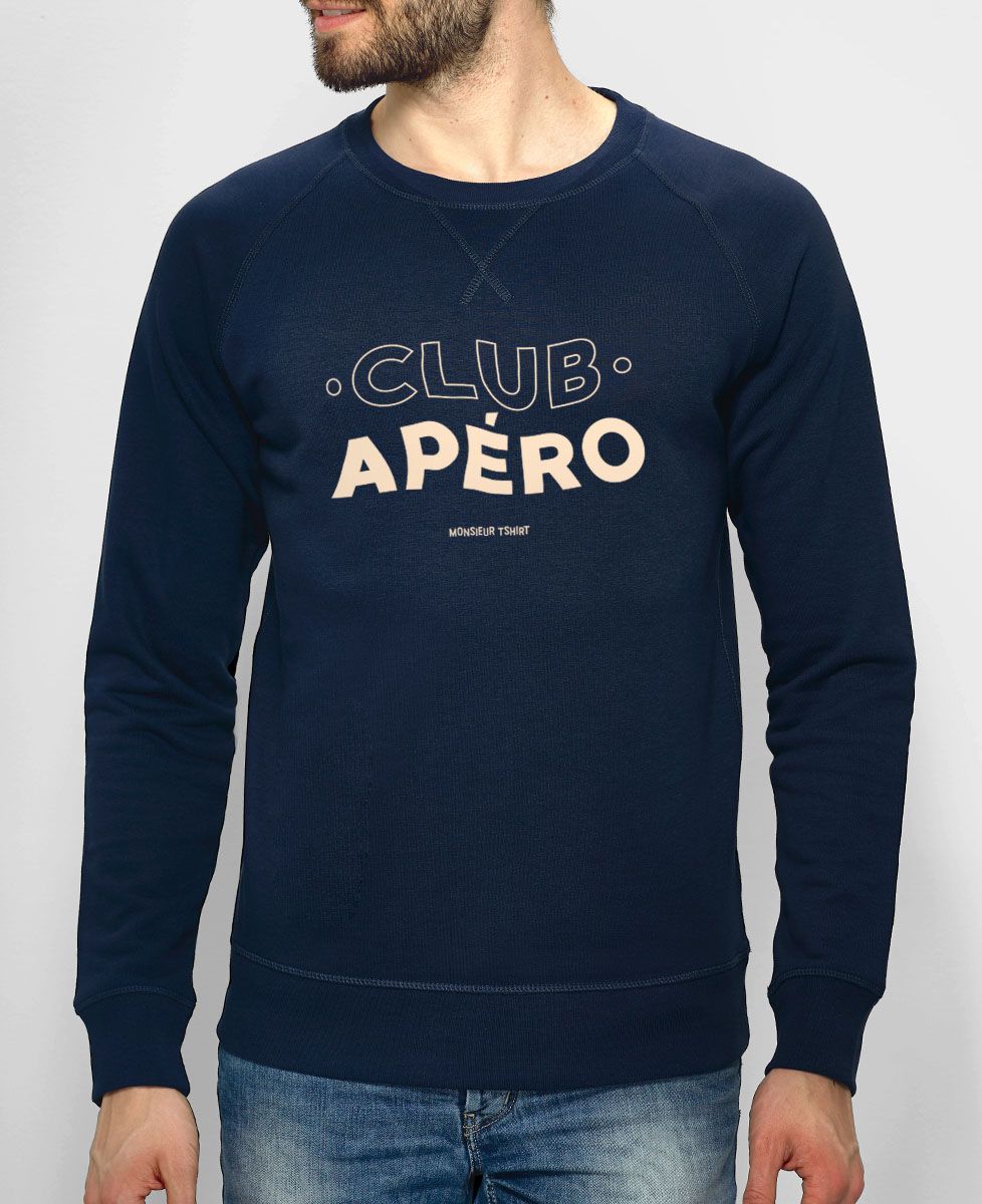 Sweatshirt homme Club Apéro