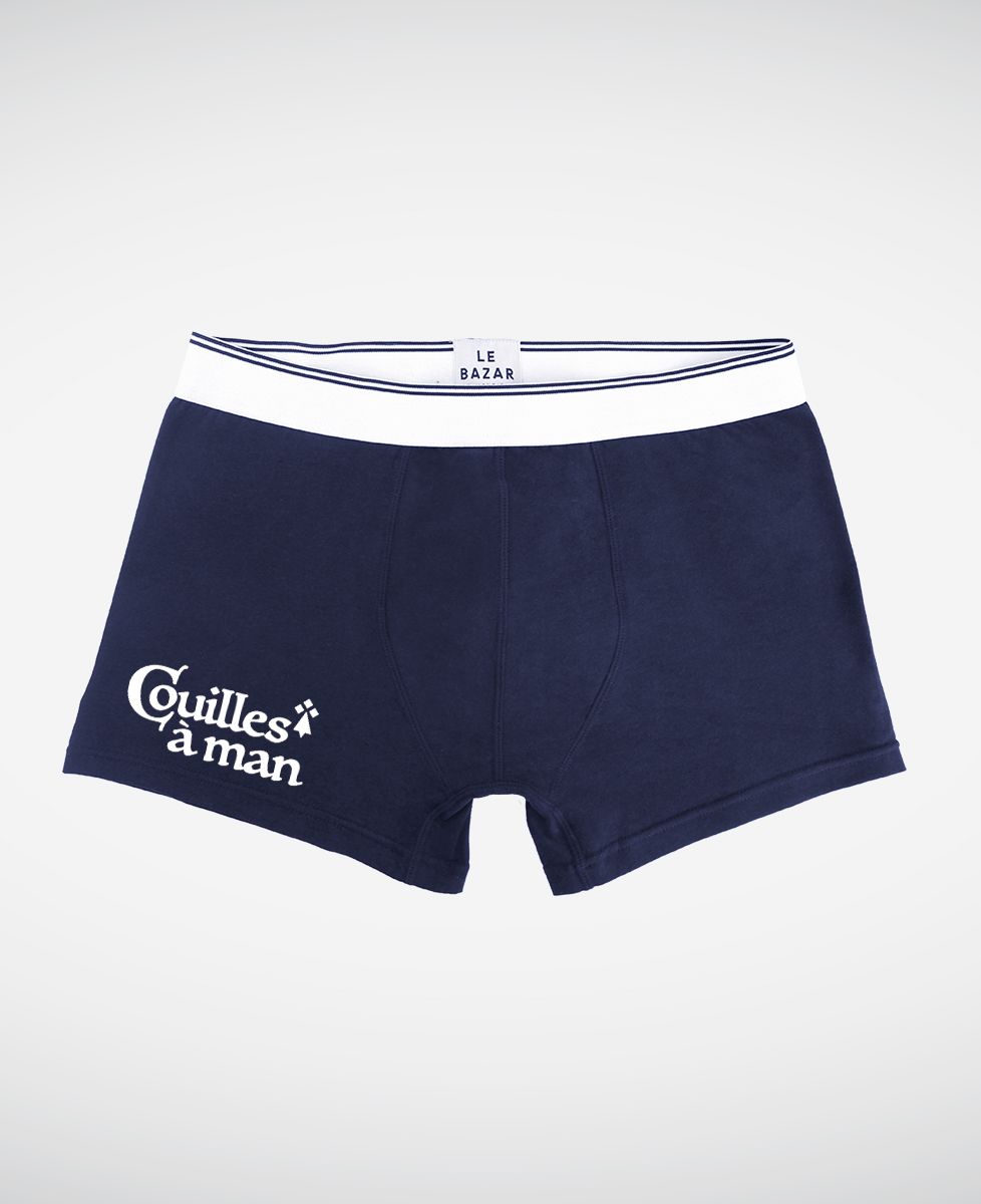 Boxer Couilles à man