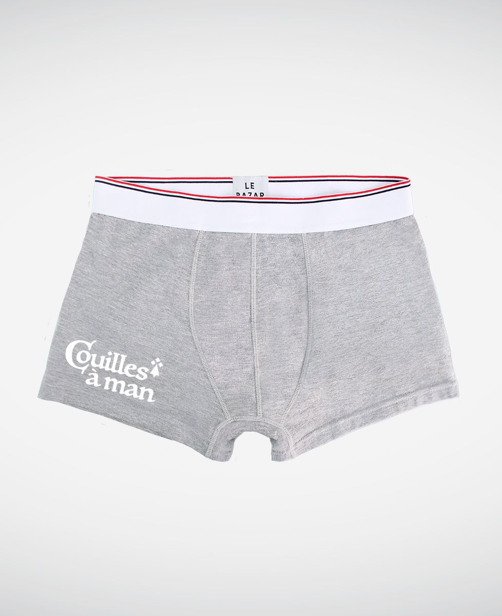 Boxer Couilles à man